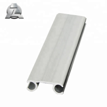 Profilé de rail keder en aluminium anodisé argent 6061 T6